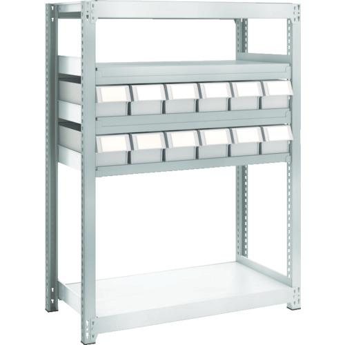 TRUSCO M2 loại kệ vừa và nhẹ H1200 resin NG có hộc nhỏ X12