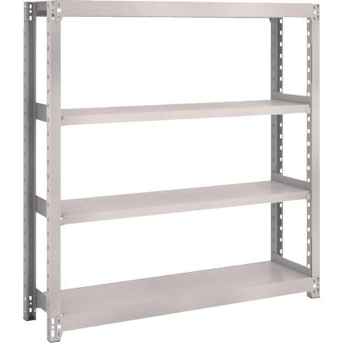 Kệ TRUSCO M2 loại nhẹ/trung 1160 x 300 x H1200 4 tầng đơn kệ xám neo