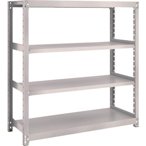 Kệ TRUSCO M2 loại nhẹ/trung 1160 x 450 x H1200 4 tầng đơn kệ xám neo