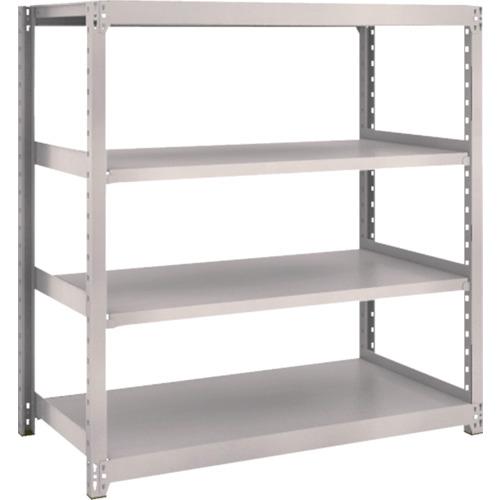 Kệ TRUSCO M2 loại nhẹ/trung 1160 x 600 x H1200 4 tầng đơn kệ xám neo