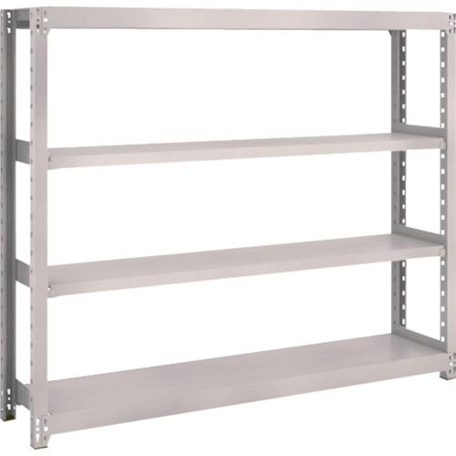 Kệ TRUSCO M2 loại nhẹ/trung 1460 x 300 x H1200 4 tầng đơn kệ xám neo