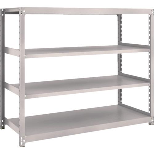 Kệ TRUSCO M2 loại nhẹ/trung 1460 x 600 x H1200 4 tầng đơn kệ xám neo