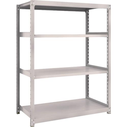 TRUSCO M2 loại kệ nhẹ/trung 1160 x 600 x H1500 4 tầng đơn kệ xám neo