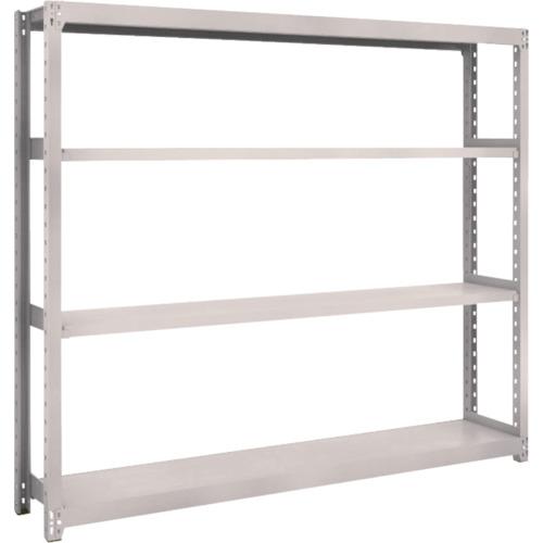 TRUSCO M2 loại kệ nhẹ/trung 1760 x 300 x H1500 4 tầng đơn kệ xám neo