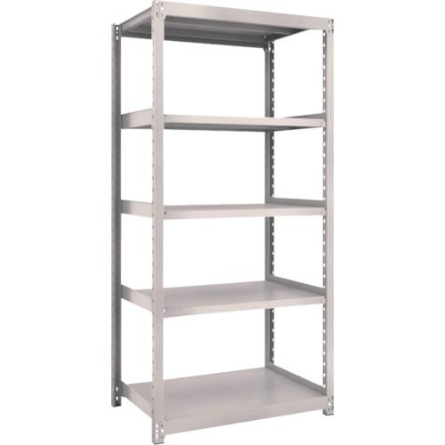 TRUSCO M2 loại kệ nhẹ/trung 860x600xH1800 5 bậc đơn màu xám neo