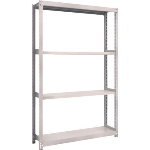 Kệ TRUSCO M2 loại nhẹ/trung 1160 x 300 x H1800 4 tầng đơn kệ xám neo