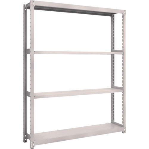 Kệ TRUSCO M2 loại nhẹ/trung 1460 x 300 x H1800 4 tầng đơn kệ xám neo