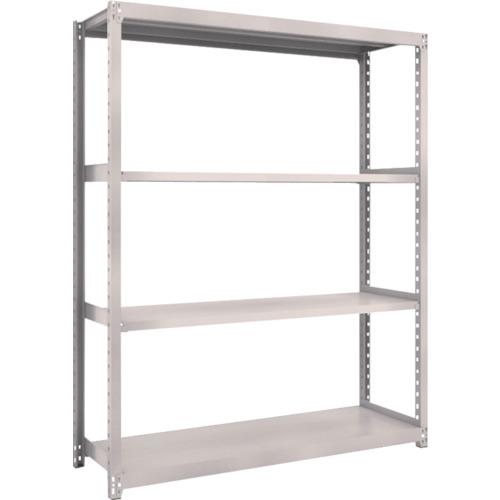 TRUSCO M2 loại kệ siêu nhẹ/trung 1460 x 450 x H1800 4 tầng đơn kệ xám neo