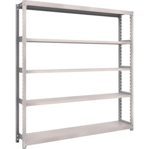 TRUSCO M2 loại kệ nhẹ/trung bình 1760 x 300 x H1800 5 bậc đơn màu xám neo