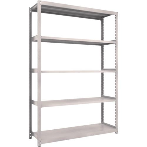 TRUSCO M2 loại kệ nhẹ/trung 1460x450xH2100 5 bậc đơn đơn màu xám neo