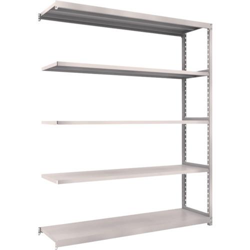 Kệ TRUSCO M2 loại nhẹ/trung 1760x450xH2100 5 tầng nối màu xám đen