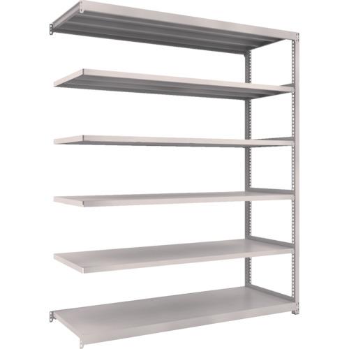 Kệ TRUSCO M2 loại nhẹ/trung 1760x600xH2100 6 tầng nối màu xám neo