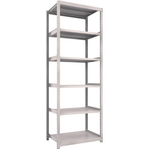 TRUSCO M2 loại kệ nhẹ/trung 860x600xH2400 6 bậc đơn đơn màu xám neo