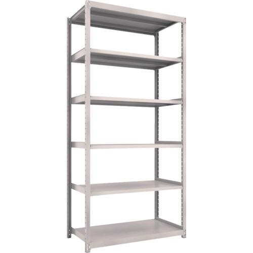 TRUSCO M2 loại kệ nhẹ/trung 1160x600xH2400 6 bậc đơn đơn màu xám neo