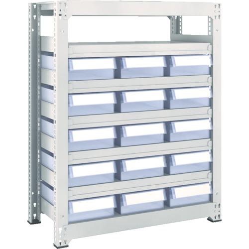 TRUSCO M3 loại kệ nhựa H1200 loại trung có ngăn kéo trong lớn X15