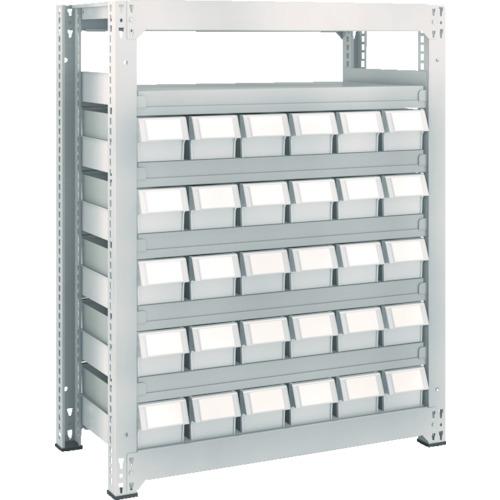 TRUSCO M3 loại kệ trung tải H1200 resin NG có hộc nhỏ X30