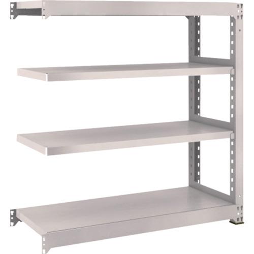 TRUSCO M3 loại kệ trung tải 1200X471XH1200 4 bậc nối xám đen