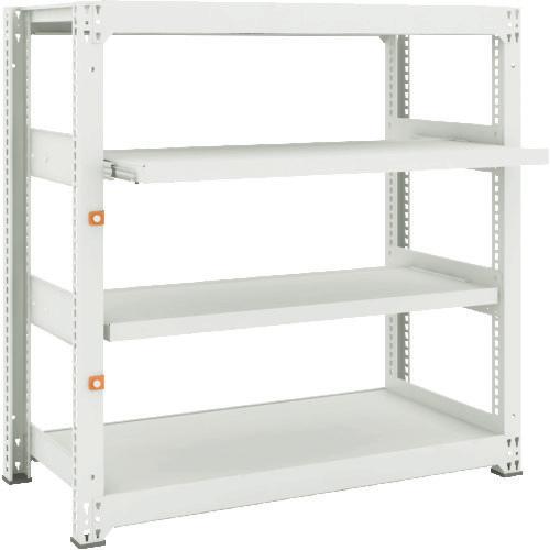 TRUSCO M3 loại kệ trung bình 1200X571XH1200 2 tầng trượt 2 tầng đơn