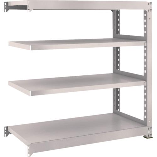 TRUSCO M3 loại kệ trung tải 1200 x 571 x H1200 4 tầng nối màu xám neo