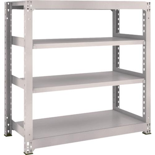 Kệ trung tải TRUSCO M3 loại 1200 x 571 x H1200 4 tầng đơn kệ xám neo