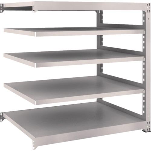 TRUSCO M3 loại kệ trung tải 1200x921xH1200 5 tầng nối xám đen