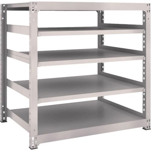 TRUSCO M3 loại kệ trung bình 1200x921xH1200 5 bậc đơn màu xám neo