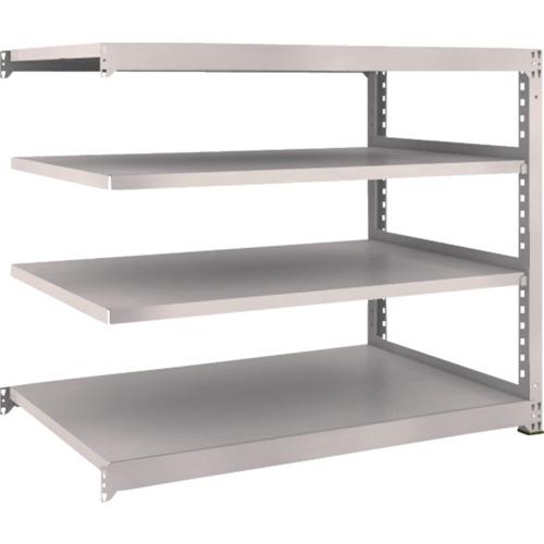 Kệ trung tải TRUSCO M3 loại 1500 x 921 x H1200 4 tầng nối màu xám đen