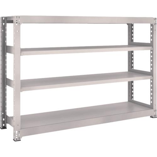 TRUSCO M3 loại kệ trung dung tích 1800 x 471 x H1200 4 tầng đơn kệ xám neo