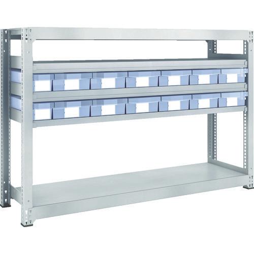 Kệ trung tải TRUSCO M3 nhựa H1200 có ngăn kéo trong suốt nhỏ x 2 lớn x 12