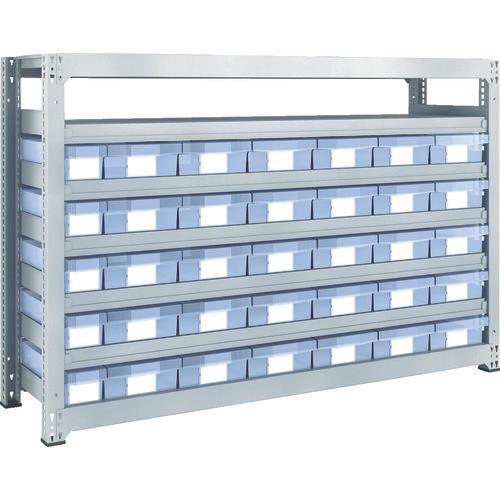 Kệ trung tải TRUSCO M3 nhựa H1200 có ngăn kéo suốt nhỏ x 5 lớn x 30