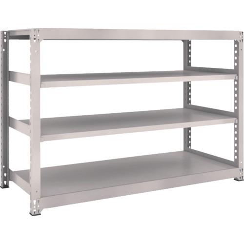 Kệ trung tải TRUSCO M3 loại 1800 x 721 x H1200 4 tầng đơn kệ xám neo