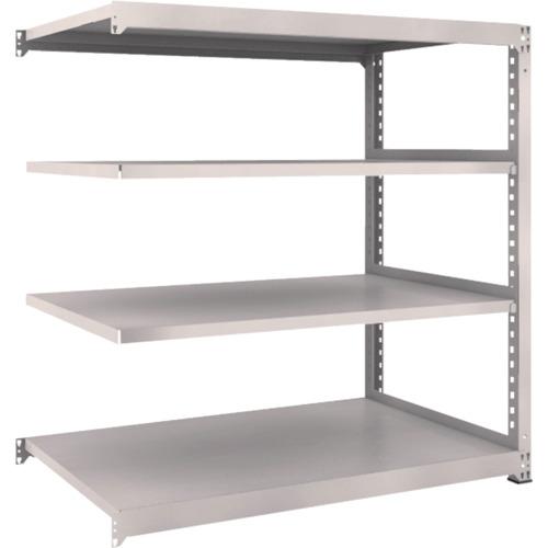 Kệ trung tải TRUSCO M3 loại 1500x921xH1500 4 tầng nối màu xám đen