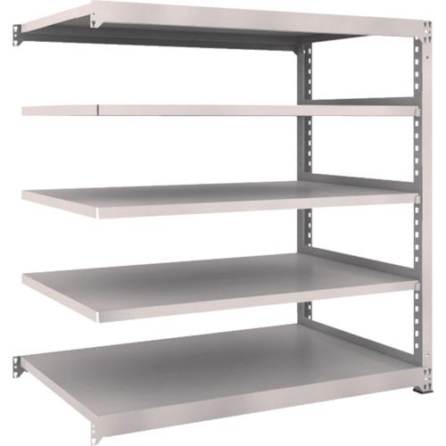 Kệ trung tải TRUSCO M3 loại 1500x921xH1500 5 tầng nối màu xám đen