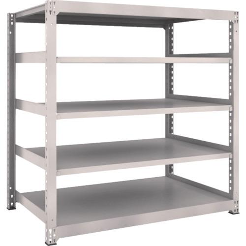 Kệ trung tải loại TRUSCO M3 1500 x 921 x H1500 5 tầng đơn kệ xám neo