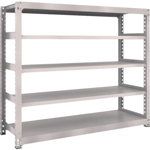 Kệ trung tải loại TRUSCO M3 1800 x 571 x H1500 5 tầng đơn kệ xám neo