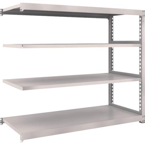 TRUSCO M3 loại kệ trung tải 1800 x 721 x H1500 4 tầng nối màu xám neo