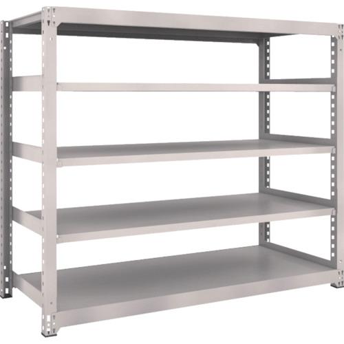 Kệ trung tải loại TRUSCO M3 1800 x 721 x H1500 5 tầng đơn kệ xám neo