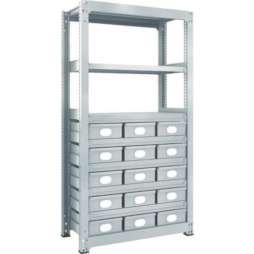 Kệ trung tải TRUSCO M3 loại H1800 có ngăn kéo thép lớn X15