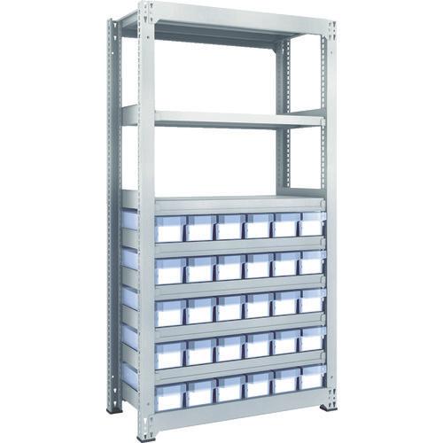 Kệ trung cấp TRUSCO M3 loại H1800 Nhựa có ngăn kéo trong Nhỏ X30