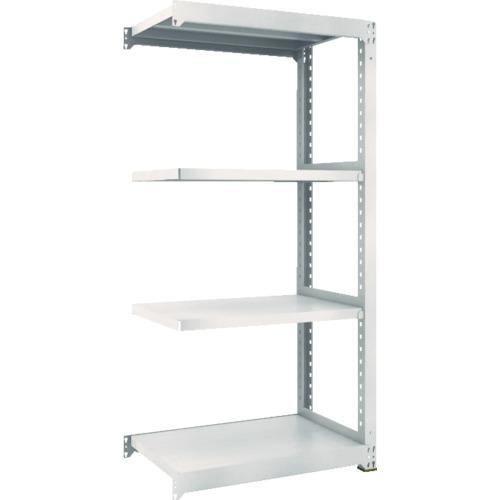 Kệ trung tải TRUSCO M3 loại 900 x 571 x H1800 Nối 4 tầng màu xám neo