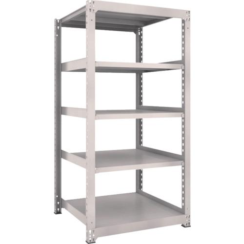 Kệ trung tải TRUSCO M3 loại 900 x 921 x H1800 5 tầng đơn màu xám neo
