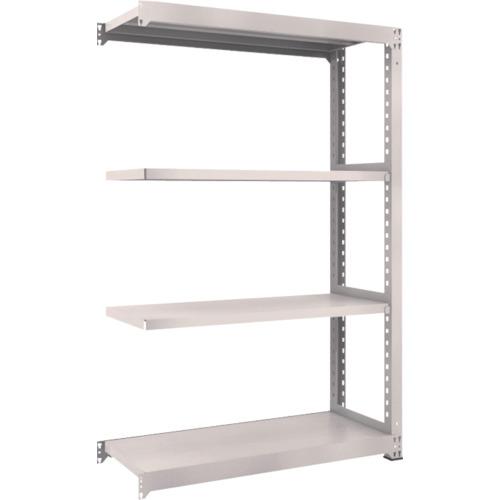 TRUSCO M3 loại kệ trung tải 1200 x 471 x H1800 4 tầng nối màu xám neo