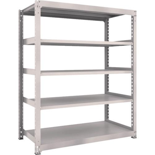 Kệ trung tải loại TRUSCO M3 1500 x 721 x H1800 5 tầng đơn kệ xám neo