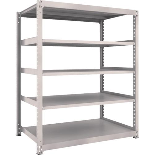 Kệ trung tải loại TRUSCO M3 1500 x 921 x H1800 5 tầng đơn kệ xám neo