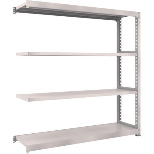 TRUSCO M3 loại kệ trung tải 1800 x 471 x H1800 4 tầng nối màu xám neo