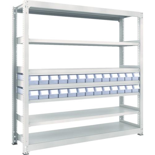 Kệ trung tải TRUSCO M3 nhựa H1800 có ngăn kéo trong suốt nhỏ X26