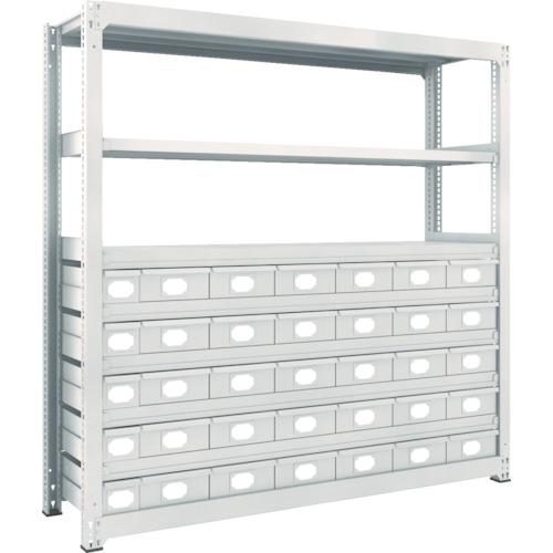 Kệ trung tải TRUSCO M3 loại H1800 có ngăn kéo thép nhỏ x 5 lớn x 30