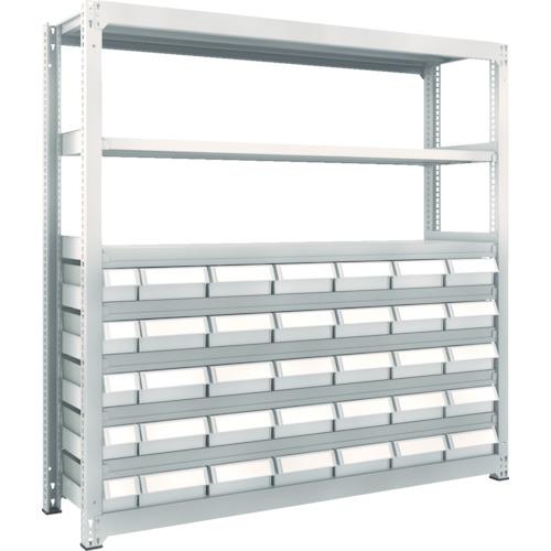 TRUSCO M3 loại kệ trung tải H1800 nhựa NG có hộc nhỏ x 5 lớn x 30