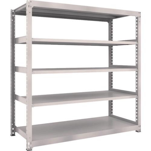 Kệ trung tải loại TRUSCO M3 1800 x 721 x H1800 5 tầng đơn kệ xám neo