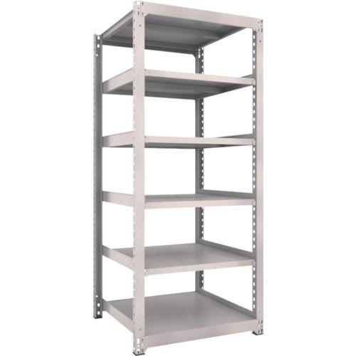 TRUSCO M3 loại kệ trung dung tích 900x921xH2100 6 bậc đơn màu xám neo